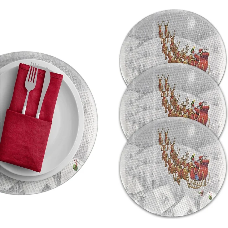 Hermia Concept '3532Supla' Tischset, Mehrfarbig, Ø 37 cm – Bild 1