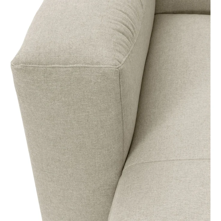 Wohnlandschaft 2 Kattrina Flachgewebe creme – Bild 5