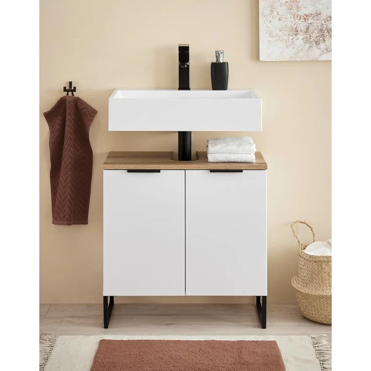moebel-dich-auf Waschbeckenunterschrank Aspen 60 60 x 60 x 35 cm – Bild 4