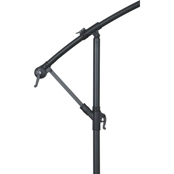 TrendLine Sonnenschirm anthrazit Ø 300 cm – Bild 3