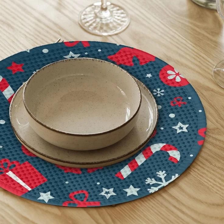 Hermia Concept '3167Supla' Tischset, Mehrfarbig, Ø 37 cm – Bild 2