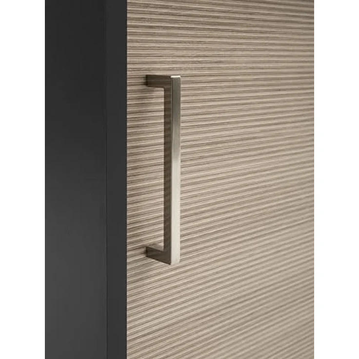 Schildmeyer Aktenschrank Metz 702095, abschließbar, anthrazit/Canello Eiche Dekor, 80 x 38,2 x 150 cm – Bild 6