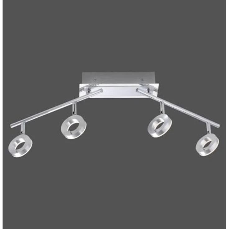 SILEDA Paul Neuhaus Deckenleuchte, aluminium matt 4xLED-Board 6W 3000K Badleuchte, IP4410933 – Bild 2
