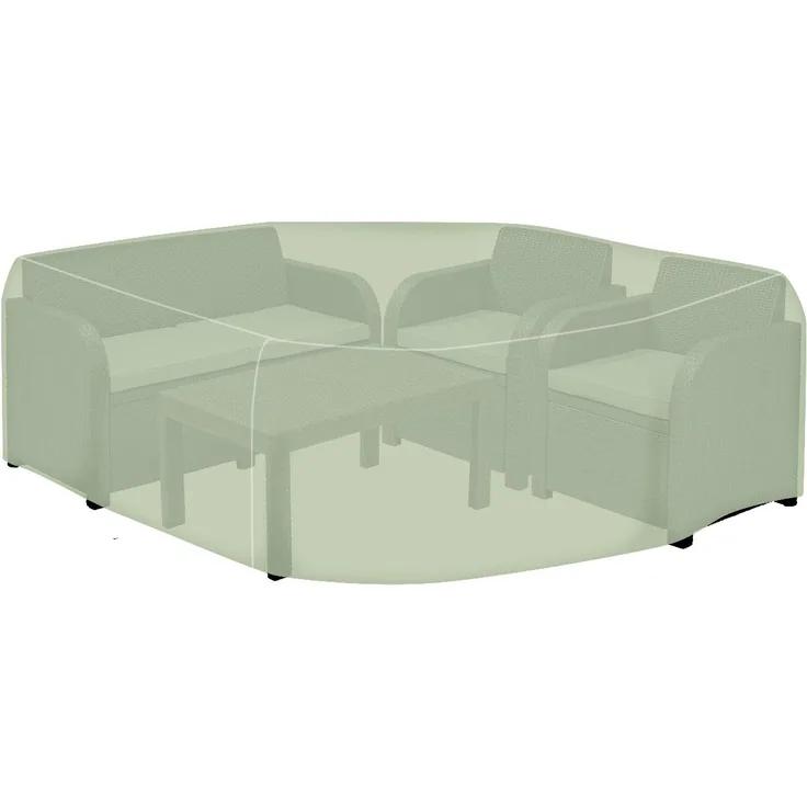 TEPRO Garten tepro 8631, Terrassensofaabdeckung, Grün, Polyester, 1 Stück(e), 3200 mm, 2200 mm
