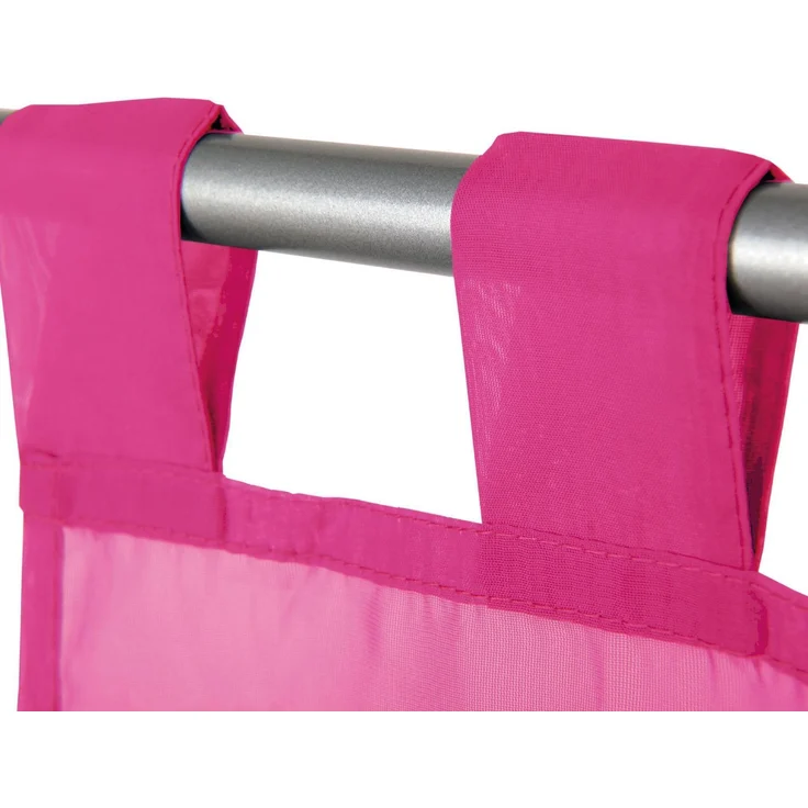 Bestlivings pinke Bistrogardine Transparent mit Schlaufen in 80x110 cm ( BxL ), in vielen Varianten erhältlich – Bild 4