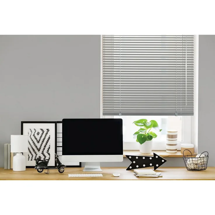 OTTO home Jalousie Aluminium-Jalousie zum Klemmen, ohne Bohren, freihängend, Bestseller mit über 900 4,5-Sterne-Bewertungen, mit Klemmhalter