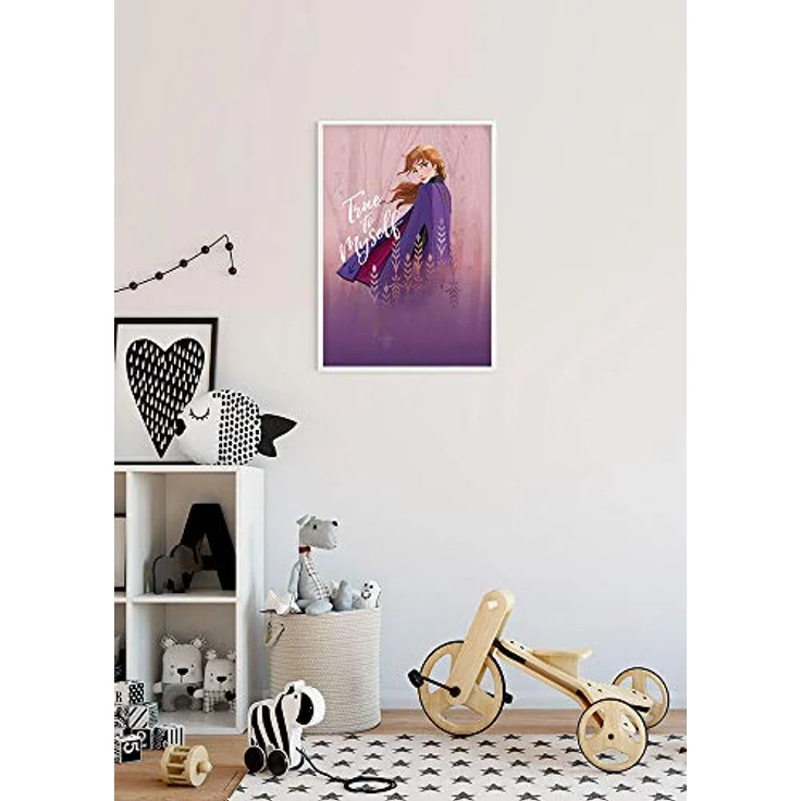 Komar Disney Wandbild Frozen Anna True to Myself, Kinderzimmer Dekoration, Kunstdruck ohne Rahmen, hochwertiger Druck, 30 x 40 cm – Bild 2