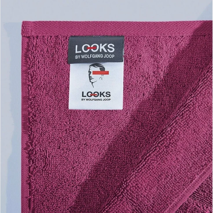 LOOKS by Wolfgang Joop Handtuch LOOKS, Frottier (1-St), mit Logobestickung – Bild 3