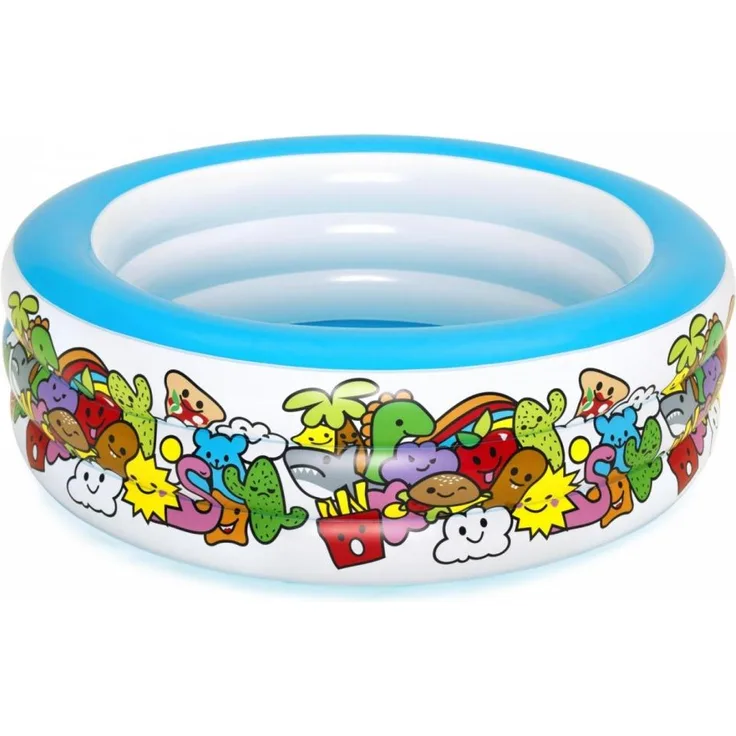 Aufblasbarer Pool Für Kinder Ab 6 Jahren. Charakterspiel Bestway Mit 3 Ringen