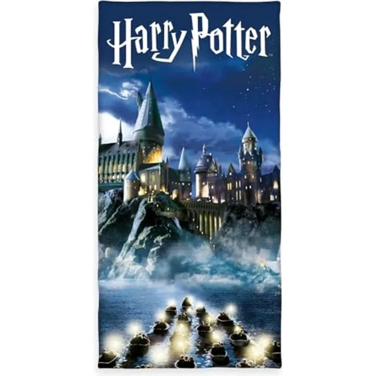 Herding Strandtuch Strandtuch "Harry Potter", Baumwolle (1-St), Velours Motiv: Harry Potter