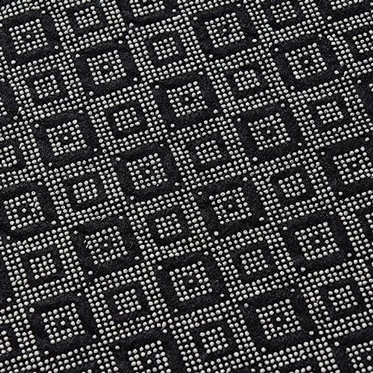 Badteppich-Set, 2-teilig, geometrisch, Farbe – Bild 7