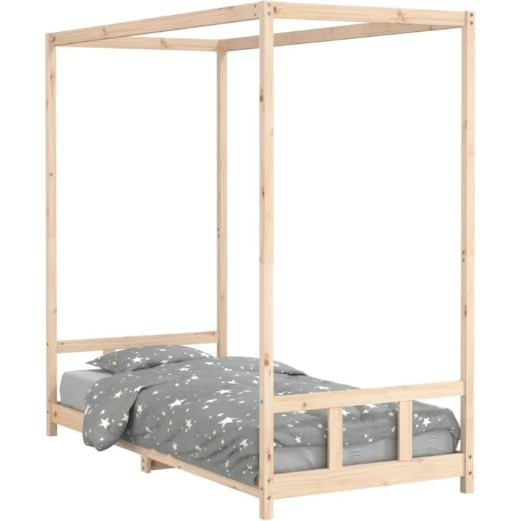 vidaXL Kinderbett 90x200 cm Massivholz Kiefer 834522 – Bild 6