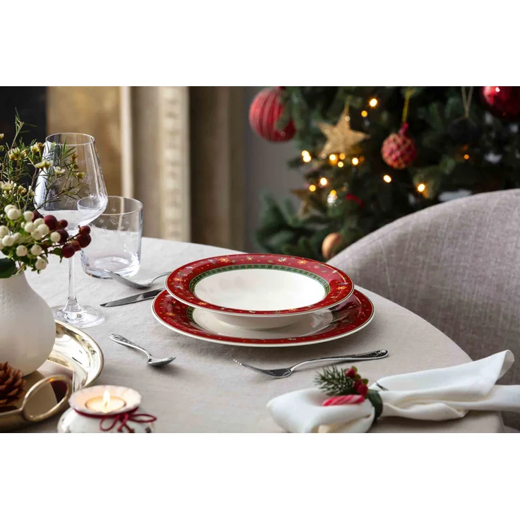 Villeroy & Boch Toy's Delight Tafelservice 12-teilig Rot (rund) – Bild 4