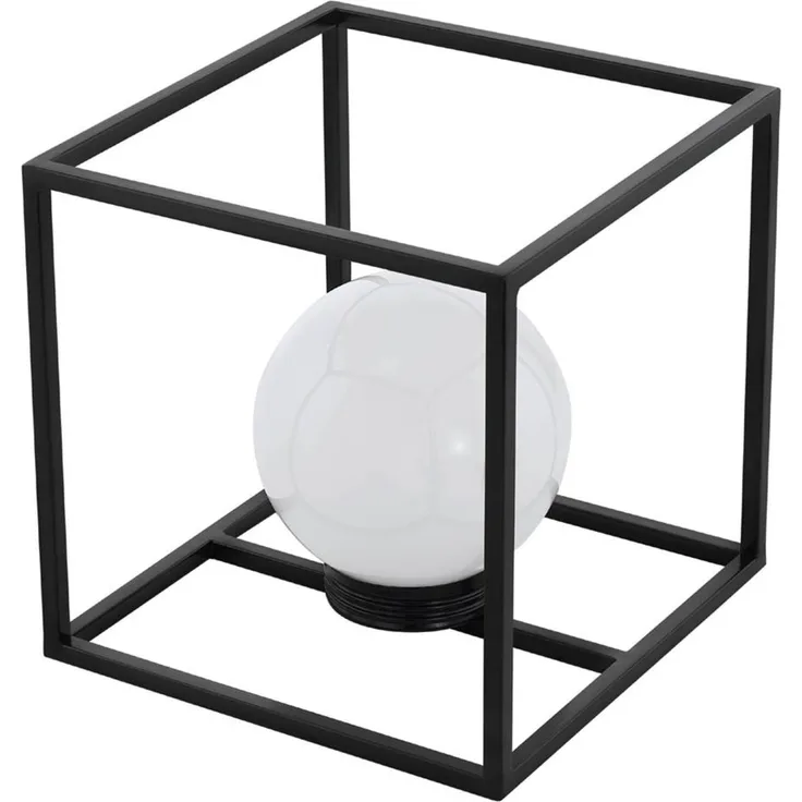 Eglo 48858 Solarleuchte Z_SOLAR schwarz LED 1X0,06W L:25cm B:25cm H:25cm mit Schalter ein/aus