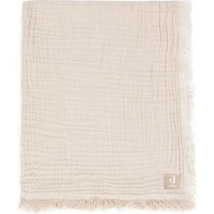 Jollein Decke Wiege - 75 x 100 cm - Fringe Stripe – Bild 1