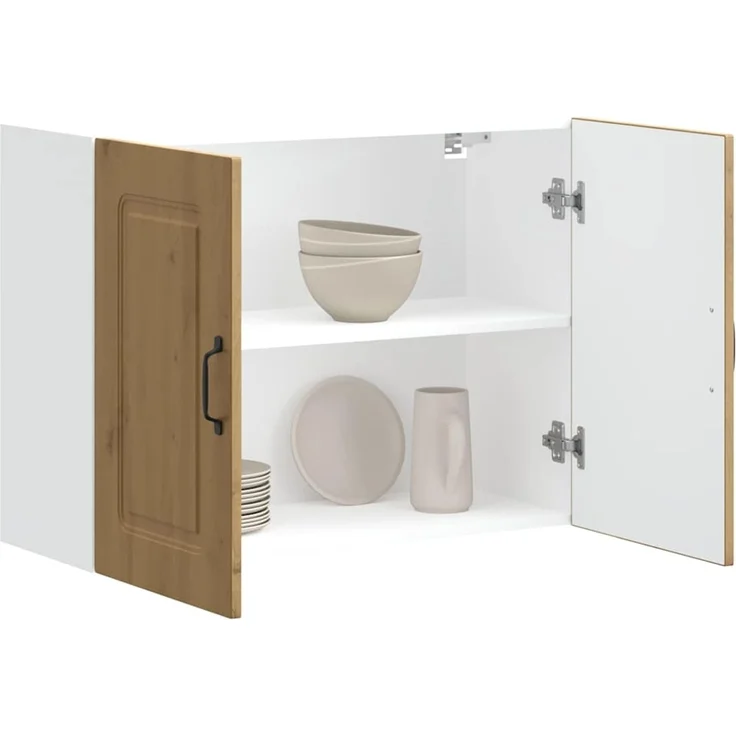 vidaXL Küchen-Hängeschrank Kalmar Artisan-Eiche Holzwerkstoff 853596 – Bild 12