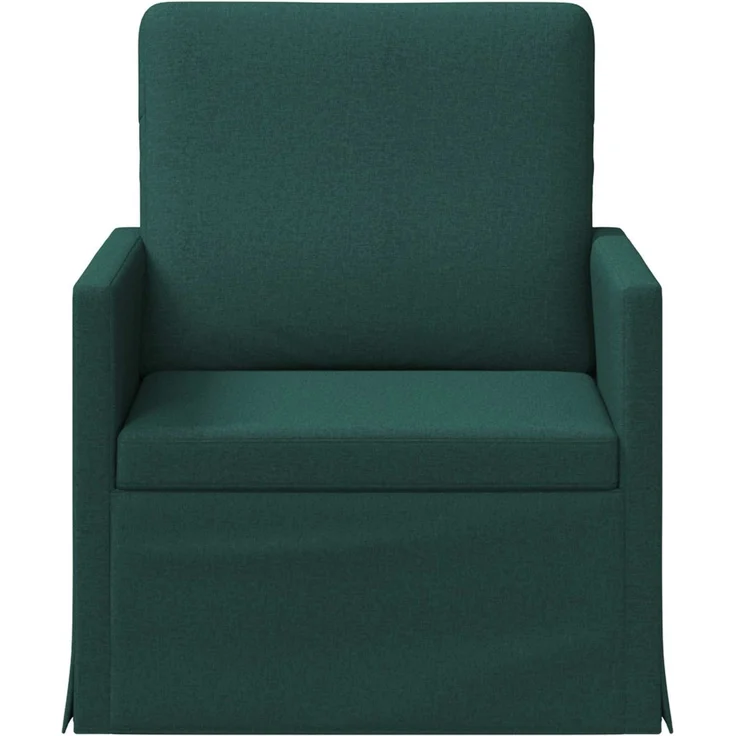vidaXL Einzelsofa Dunkelgrün 70 x 81 x 82 cm Stoff 42041012 – Bild 2