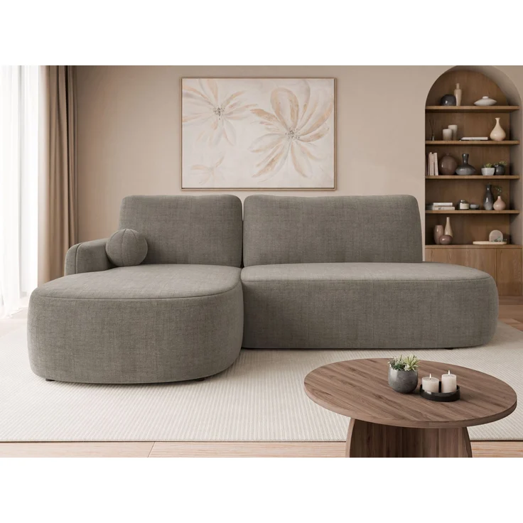 Mirjan24 Ecksofa Loridu O (Farbe: Golden 26, Seite: Links), 90 x 174 x 274 cm – Bild 2