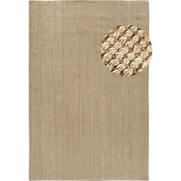 Villeroy & Boch Teppich Rosalie Juteteppich, rechteckig, Höhe: 10 mm, Läufer, Jute, Natur, Wohnzimmer, Esszimmer, Schlafzimmer, Flur