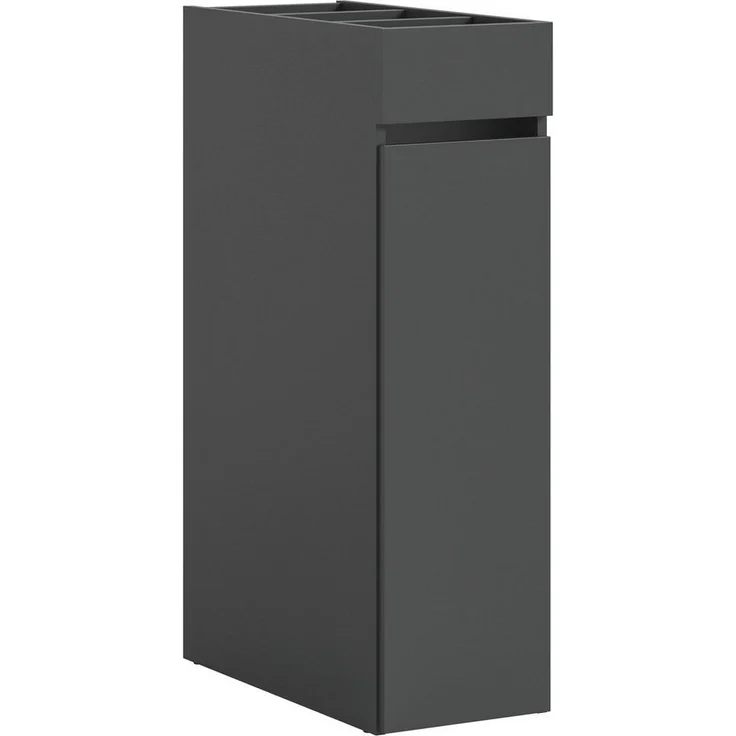 welltime Anbauregal FALAS, TOPSELLER!, Höhe 101cm, Apothekerauszug, 3 offene Ablagefächer, 1-tlg, Anstellregal, Regal, Schrank, Badzimmerschrank, Minischrank, Organizer – Bild 1