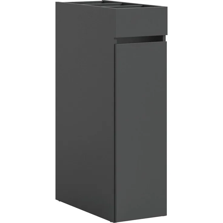 welltime Anbauregal FALAS, TOPSELLER!, Höhe 101cm, Apothekerauszug, 3 offene Ablagefächer, 1-tlg, Anstellregal, Regal, Schrank, Badzimmerschrank, Minischrank, Organizer