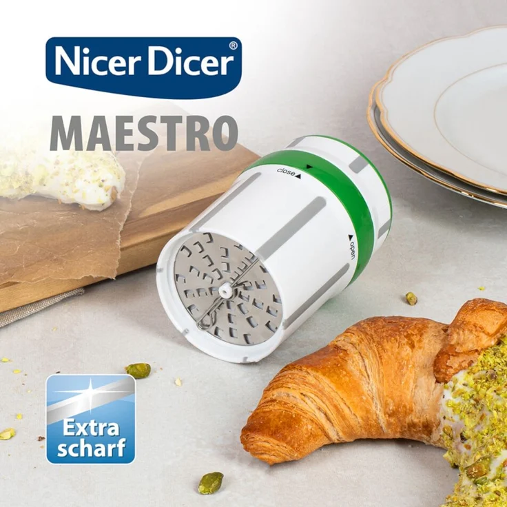 Universalreibe Nicer Dicer Maestro 6-teilig – Bild 2
