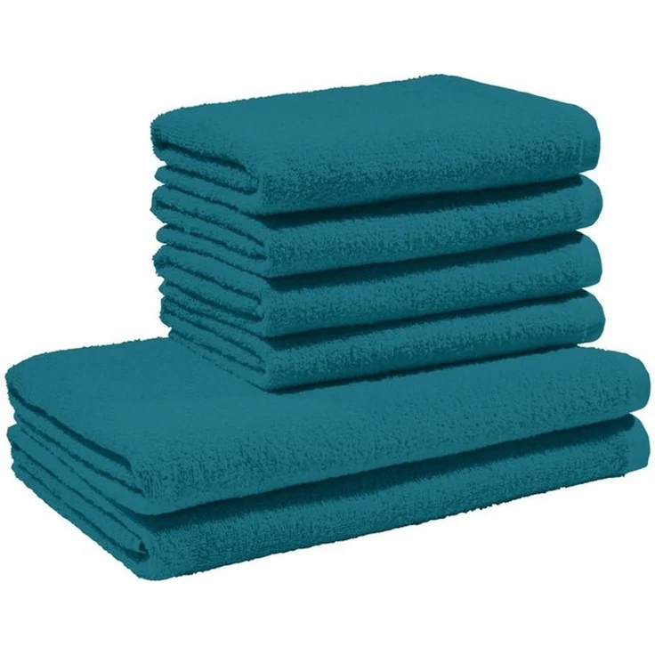 REDBEST Handtücher Frottier-Set "Oceanside" 6-teilig, Leichtfrottier, Leichtfrottier Uni – Bild 4