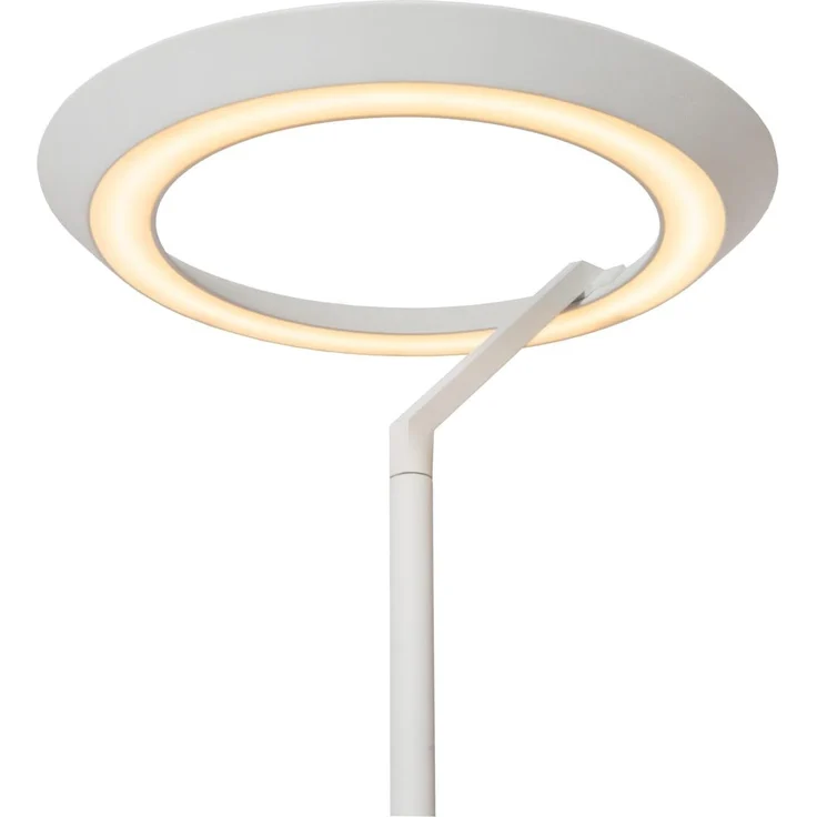 LUCiDE Stehleuchte CELESTE DH 28x174 cm weiß Stehlampe Leseleuchte Deckenfluter Bogenleuchte – Bild 6