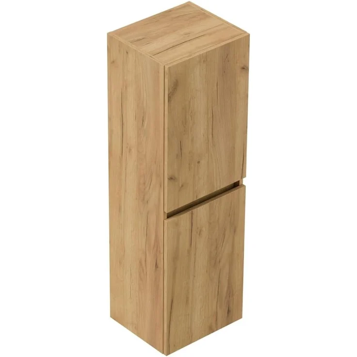 Badezimmer Hochschrank 112cm Softclose Taifun Wandmontage weiß Hgl : Weiss hochglanz – Bild 10