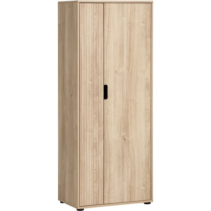 Schildmeyer Aktenschrank Emmik 702040, weißeiche Dekor/gestreift, 65 x 41 x 163,6 cm – Bild 5