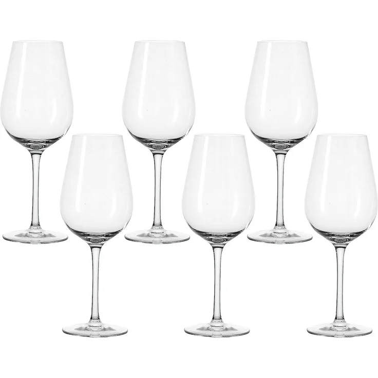 Leonardo Tivoli Weißweinglas 6er Set, Weinglas, Weißwein Glas, Wein, Klar, 440 ml, 17357