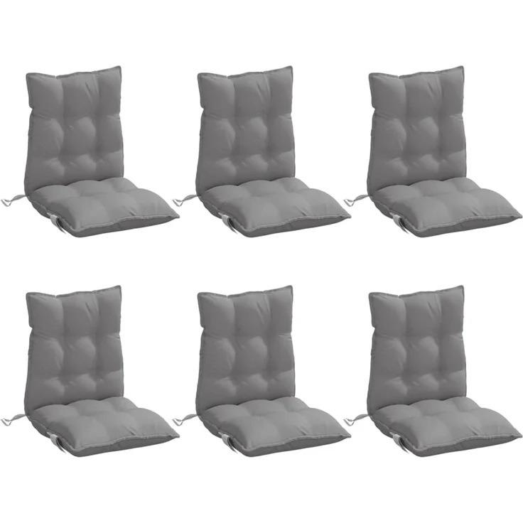 vidaXL Outdoor-Kissen 6 stk. Grau 100 x 50 x 7 cm 377676 – Bild 3