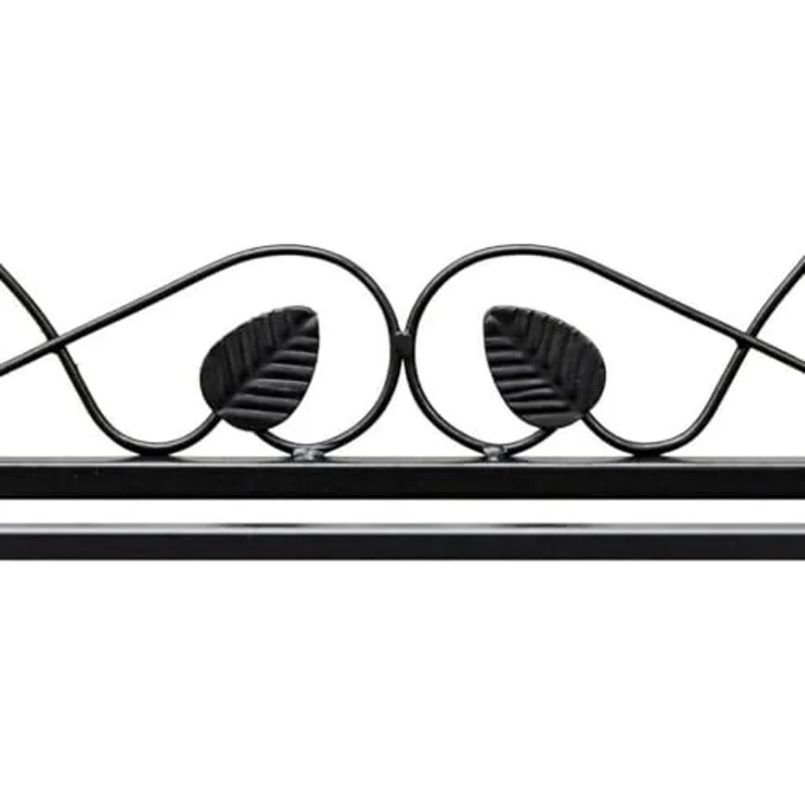 DanDiBo Schuhregal Metall Mi-1 Regal 92cm Schuhschrank Platzsparend 21237 Schuhablage Schmiedeeisen – Bild 7