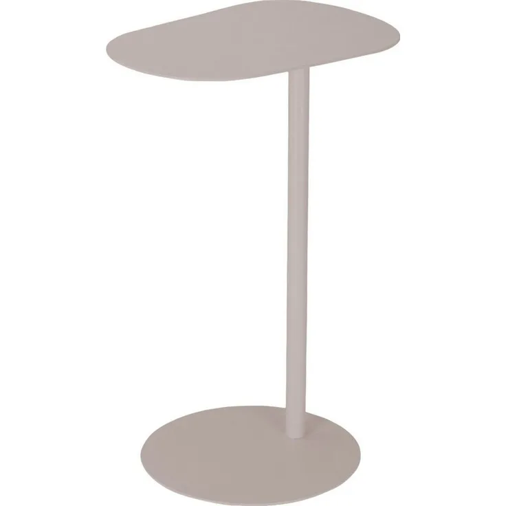 Koopman Beistelltisch Sofatisch Kaffeetisch Laptoptisch Betttisch (1-St), Beige, Metall, 35 x 25 x 53 cm, stabiler Stand, Tisch