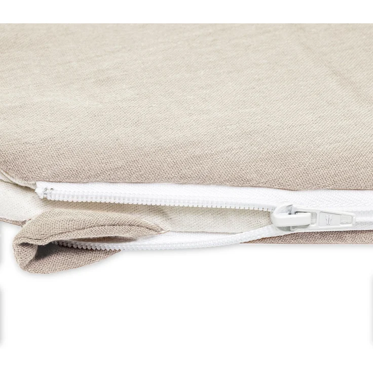 Julius Zöllner Babyschlafsack Musselin, 100% Musselin-Baumwolle / Füllung: Vlies aus 100% Polyester sand, 56/62 – Bild 3