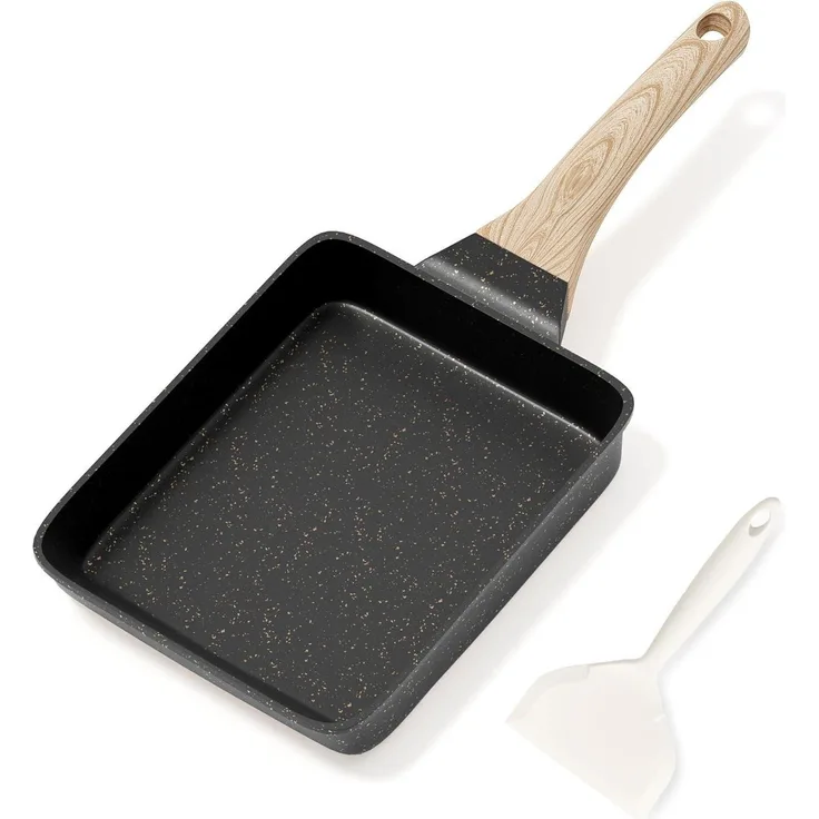 Induktionspfanne Tamagoyaki Omelette Antihaft Granit Beschichtung