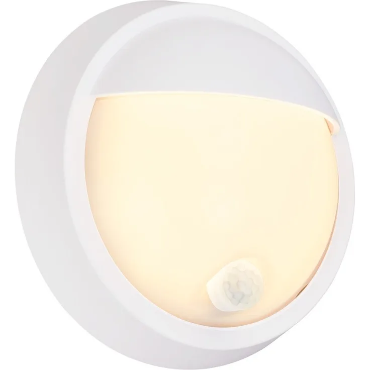 Briloner LED Außenwandleuchte Puni Akku 4W weiß Bewegungssensor warmweiß