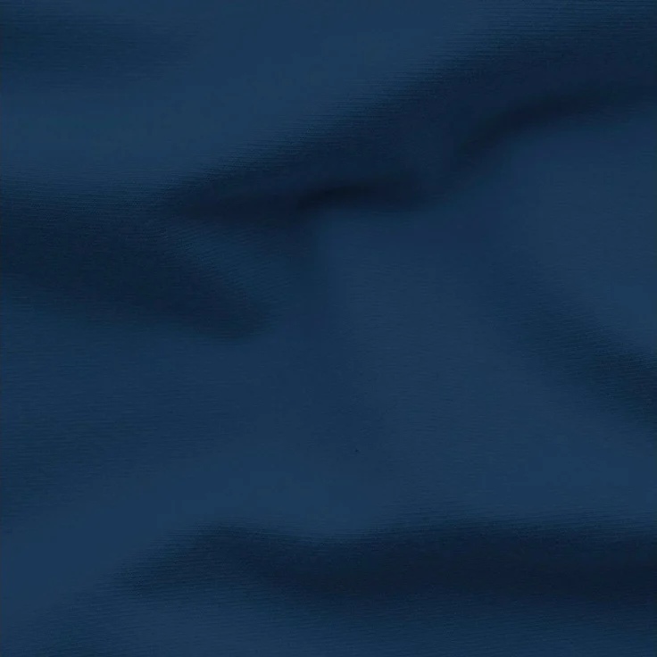 Schlafgut 'Pure' Spannbettlaken, Gummizug: rundum, für Matratzen bis 30cm Höhe, Bio-Baumwolle mit Elasthan, Blue Deep, L 140x200 cm - 160x220 cm – Bild 3
