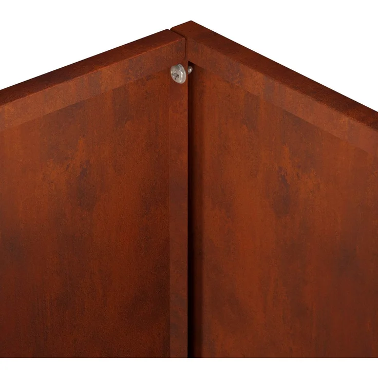 vidaXL Garten-Pflanzgefäß 2 Stk. Rostoptik 80 x 30 x 50 cm 8005609 – Bild 7