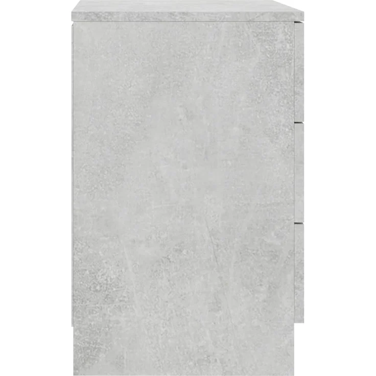 vidaXL Nachttisch Betongrau 38x35x56 cm Holzwerkstoff 800458 – Bild 4