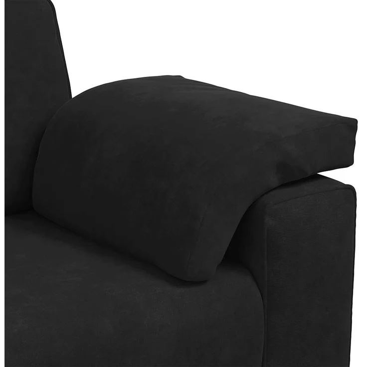 vidaXL Zweisitzer-Sofa Schwarz 160x77x82 cm Samt 4105262 – Bild 6