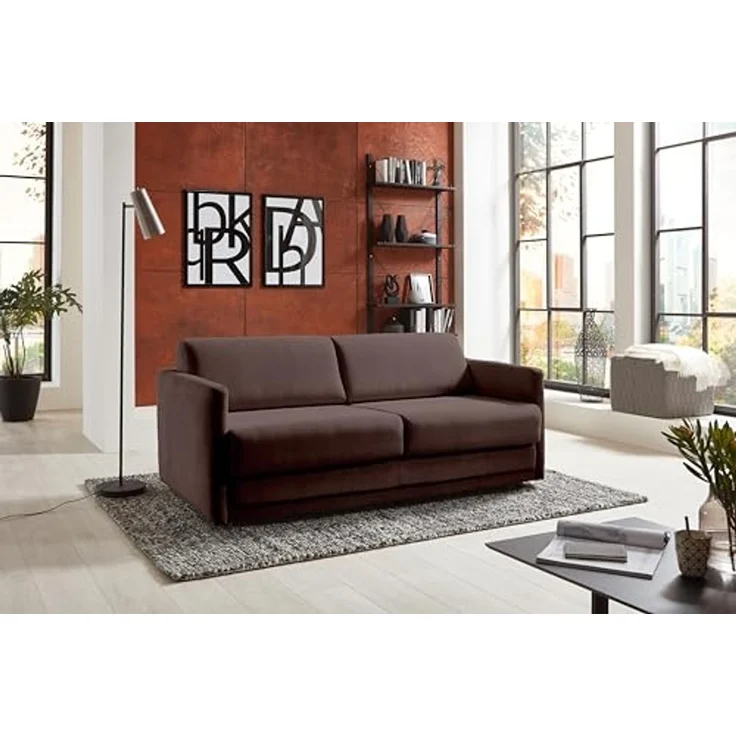 ATLANTIC home collection Schlafsofa Limone, für Dauerschläfer geeignet inklusive hochwertige Matratze – Bild 2
