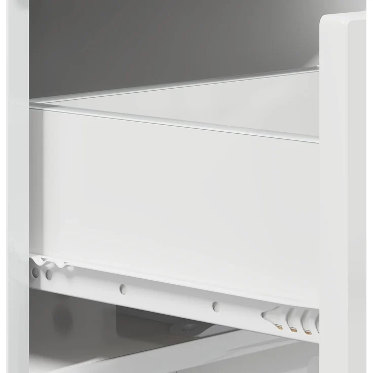 vidaXL Schuhschrank 73 x 38 x 87,5 cm Holzwerkstoff Hochglanz Weiß 8011661 – Bild 7