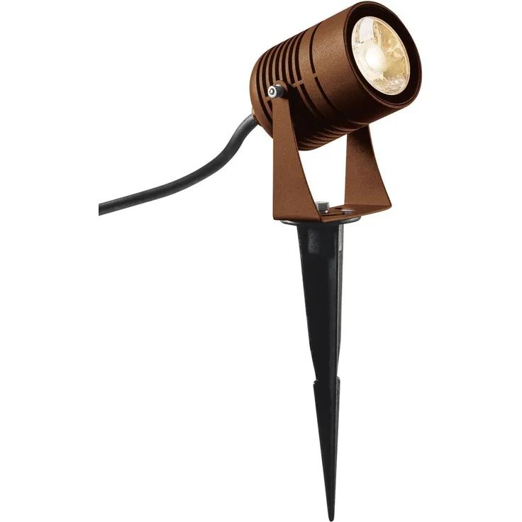 SLV No. 1002203 LED SPIKE LED Outdoor Erdspießleuchte rost farbend IP55 3000K 40°
