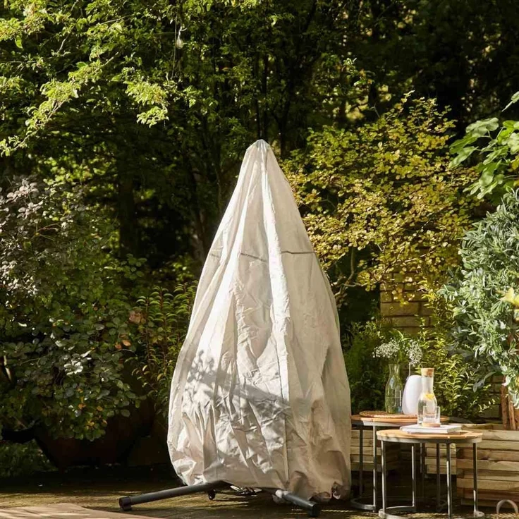 Siena Garden 'AquaShield' Hängesessel-Schutzhülle, Polyester hellgrau, 203 x 115 x 115 cm – Bild 6