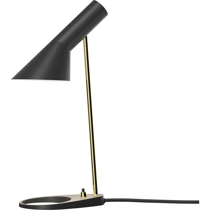 AJ Mini Tischleuchte Messing/Schwarz