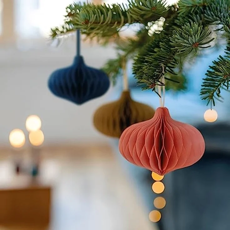 Remember Baumschmuck 6er-Set Laterne – Bild 2