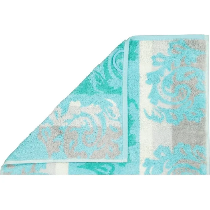 Cawö Handtücher Noblesse Cashmere Jacquard 1057, 100% Baumwolle (1-St) – Bild 3