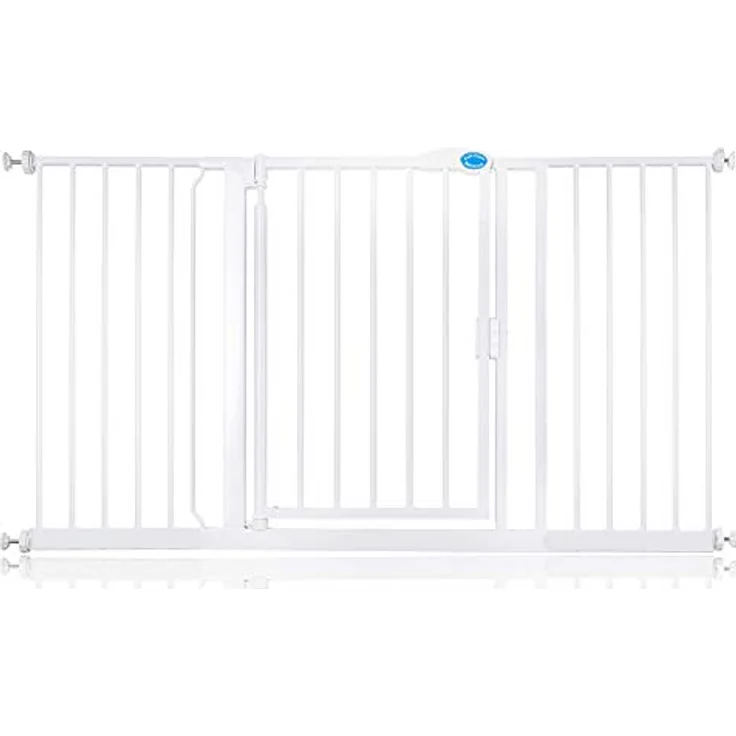 Bettacare Automatisch Schließendes Treppengitter, 147cm - 154cm, Weiß, Druckmontage-Sicherheitsgitter, Babygitter, Sicherheitsschranke für Türen, Flure und Räume – Bild 2