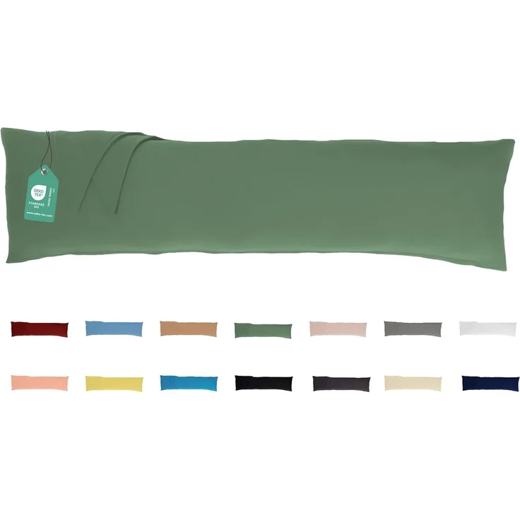 livessa Kissenbezug 100 % Baumwolle, %100 Baumwolle Jersey Stoff 140 g/m², Ultra weich und atmungsaktiv – Bild 2